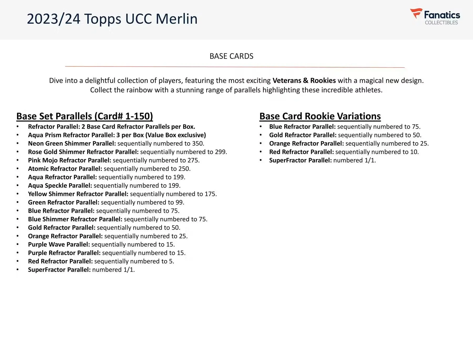 2023-24 Topps Chrome Merlin UEFA Club Competitions Soccer 7-Pack Blaster Box