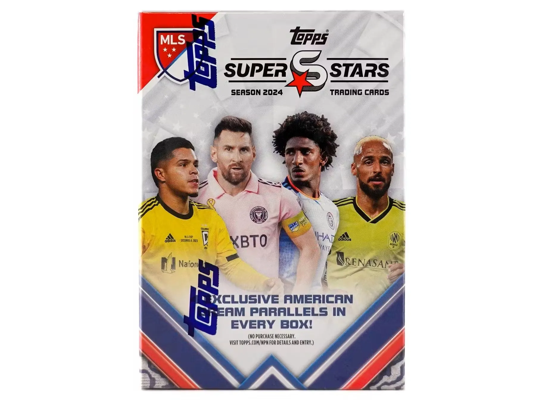 2024 Topps Superstars MLS Major League Soccer 9-Pack Blaster Box