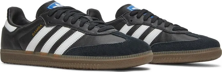 Adidas Samba OG 'Black Gum' sneakers, black