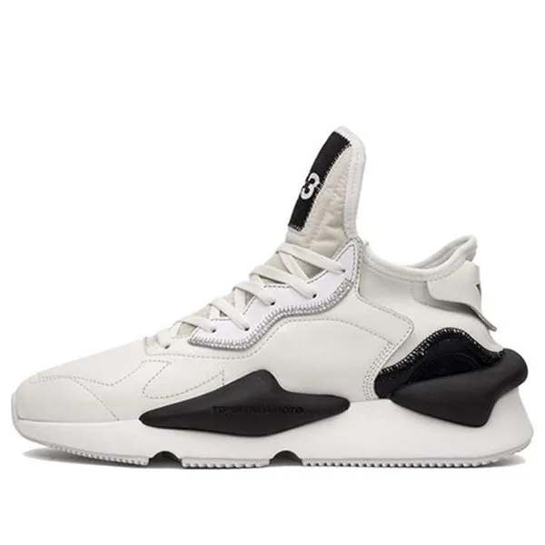 adidas Y-3 Kaiwa 'White Black' Sneakers, black