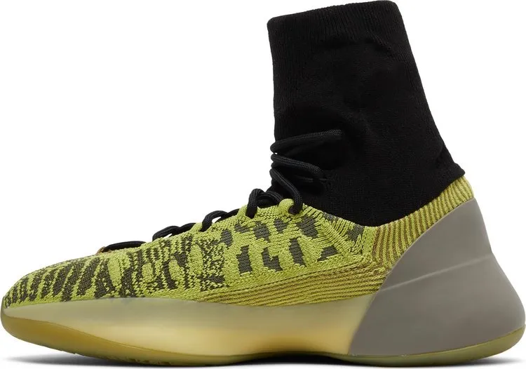 Adidas Yeezy Basketball Knit 'Energy Glow' Sneakers, Yellow