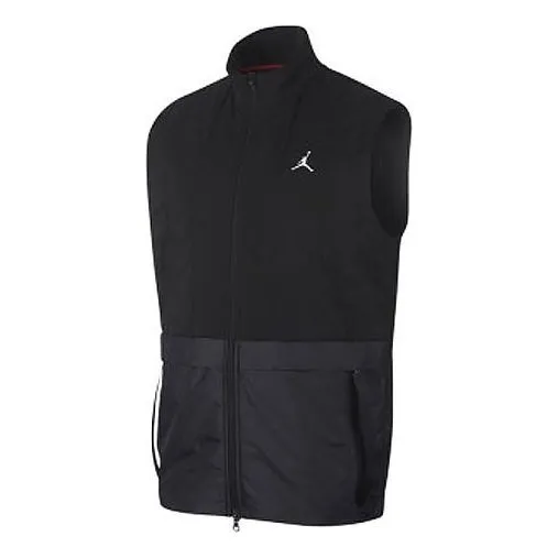 Air Jordan AS 23 ENGINEERED QUILTED VEST Casual Training Black