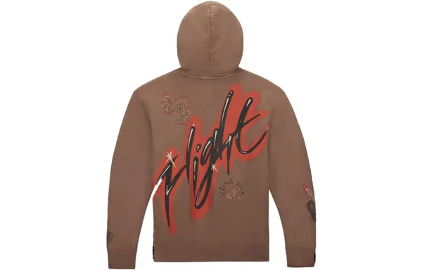 Air Jordan Hoodie x Travis Scott, brown