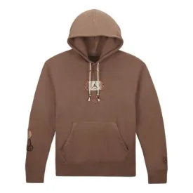 Air Jordan Hoodie x Travis Scott, brown