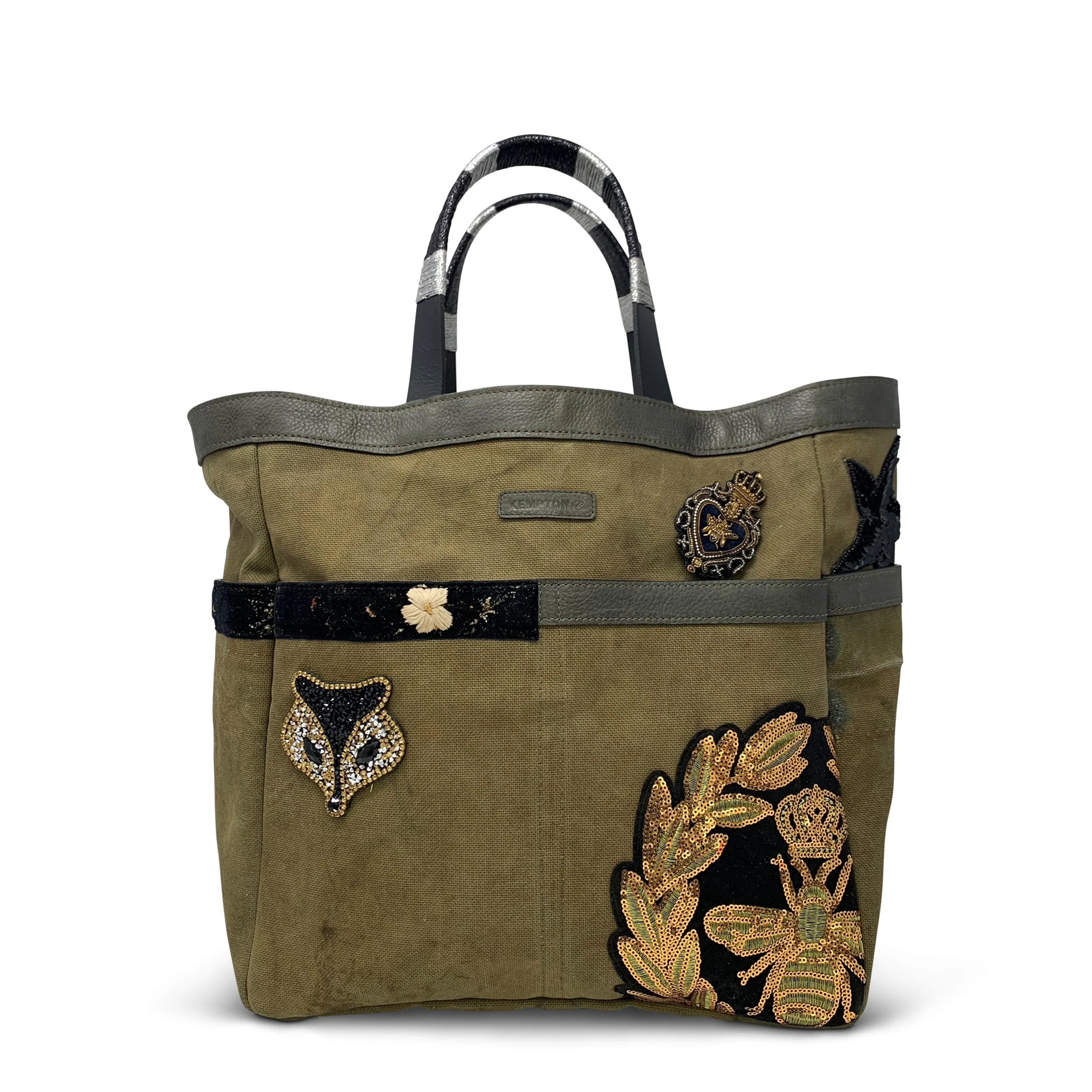 Army Patch Embroidery Salcombe Tote