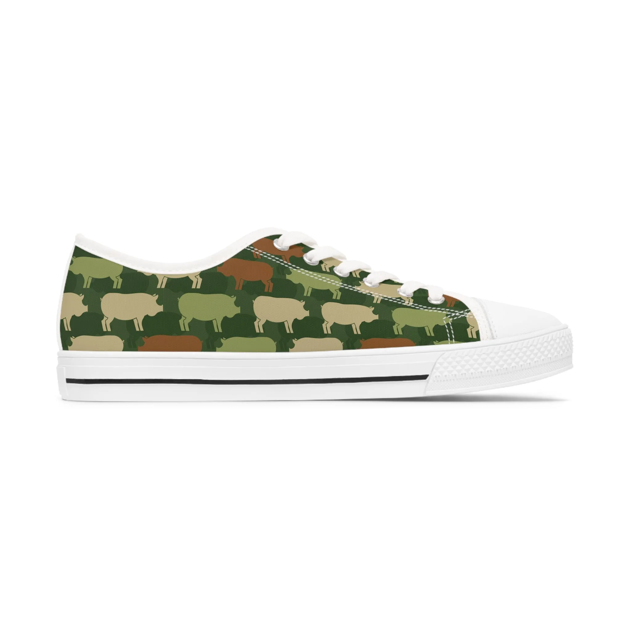 Army Pig Women's Low Top Sneakers