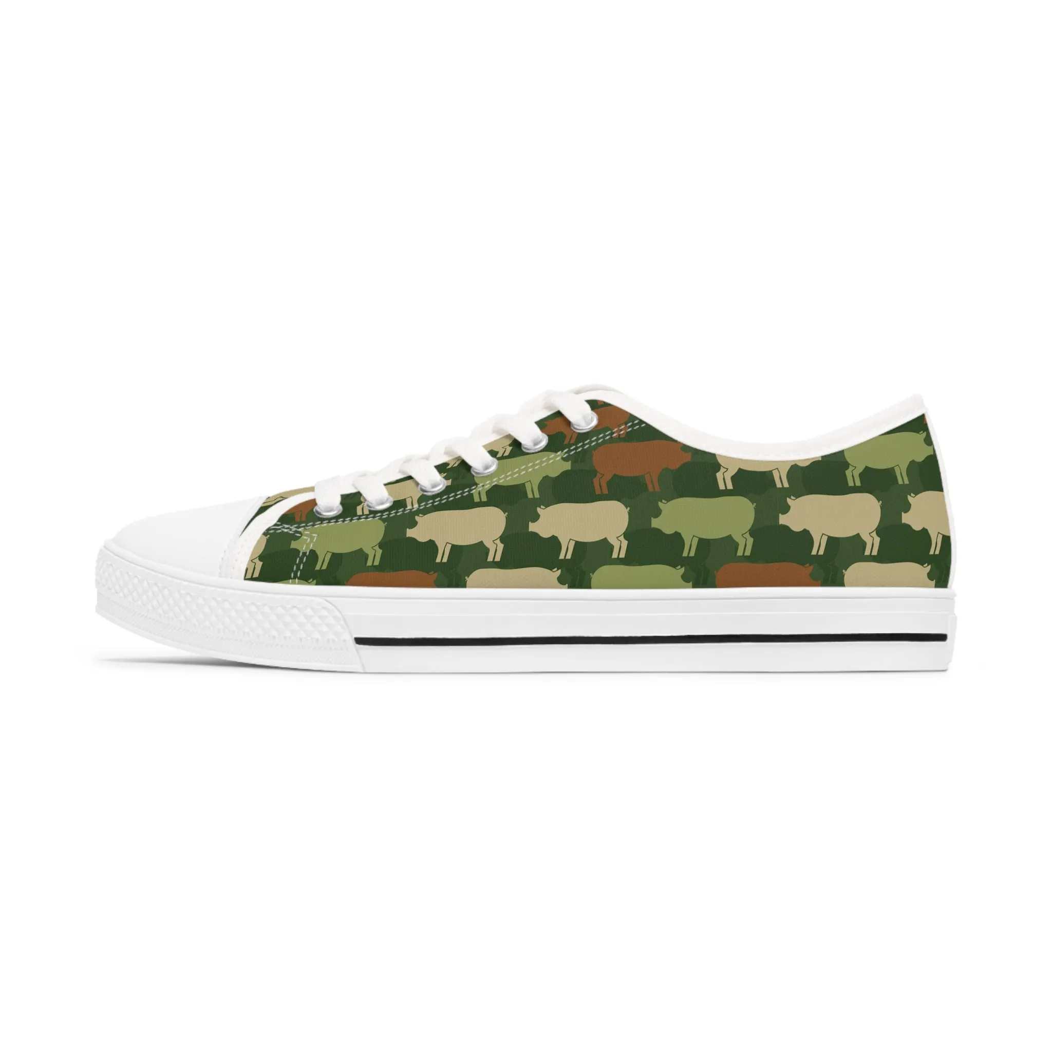 Army Pig Women's Low Top Sneakers