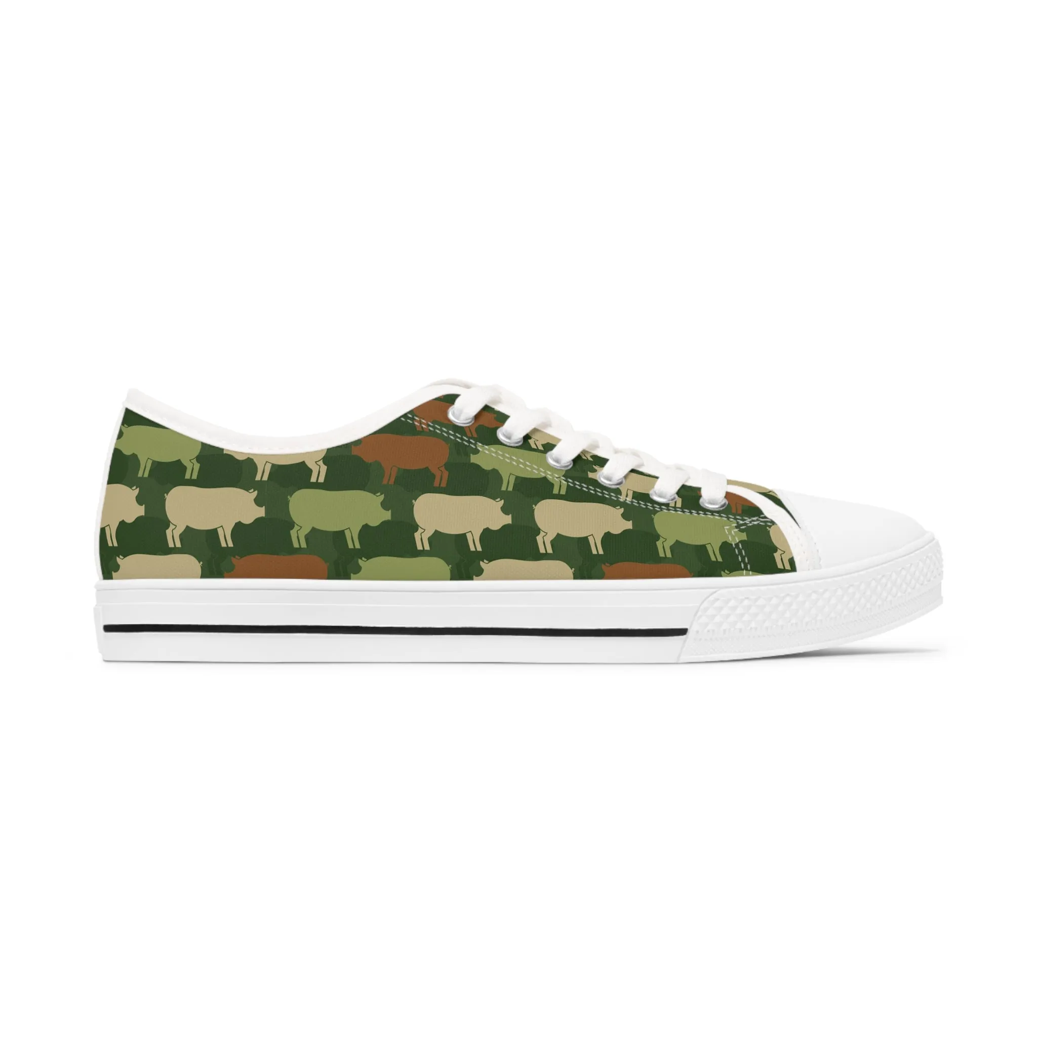 Army Pig Women's Low Top Sneakers