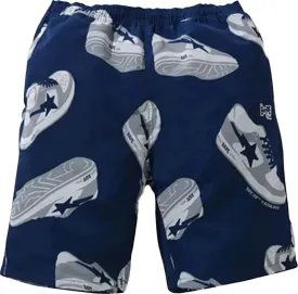 Bape Random Bape Sta Track Shorts, blue