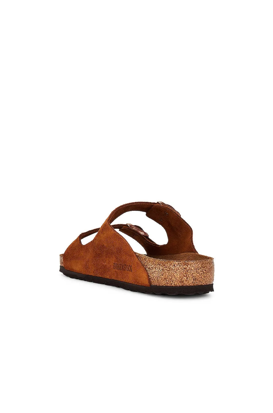 Birkenstock Arizona Soft Foot Bed Slides, Mink