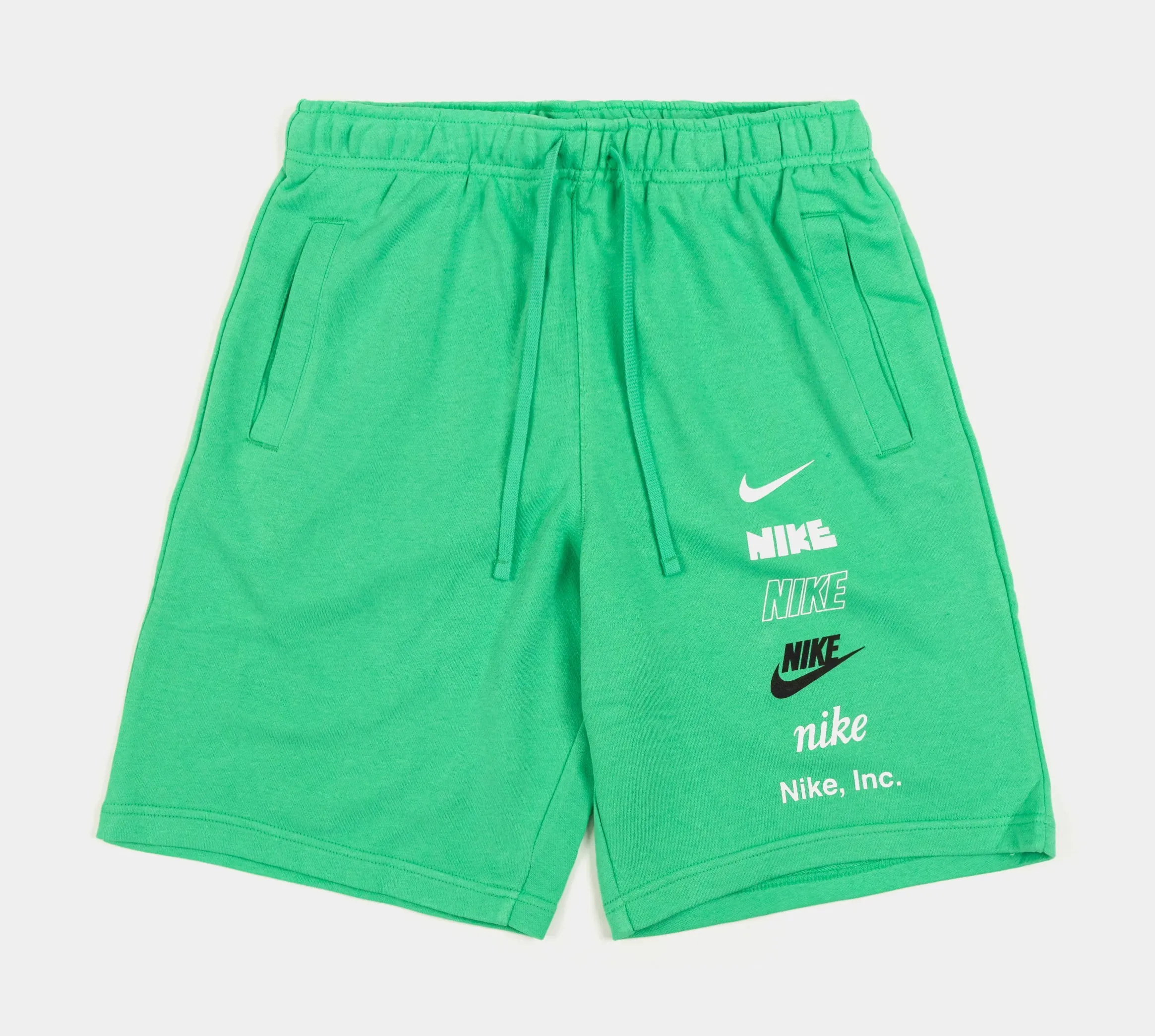 Club   MLogo Fleece Mens Shorts (Green)