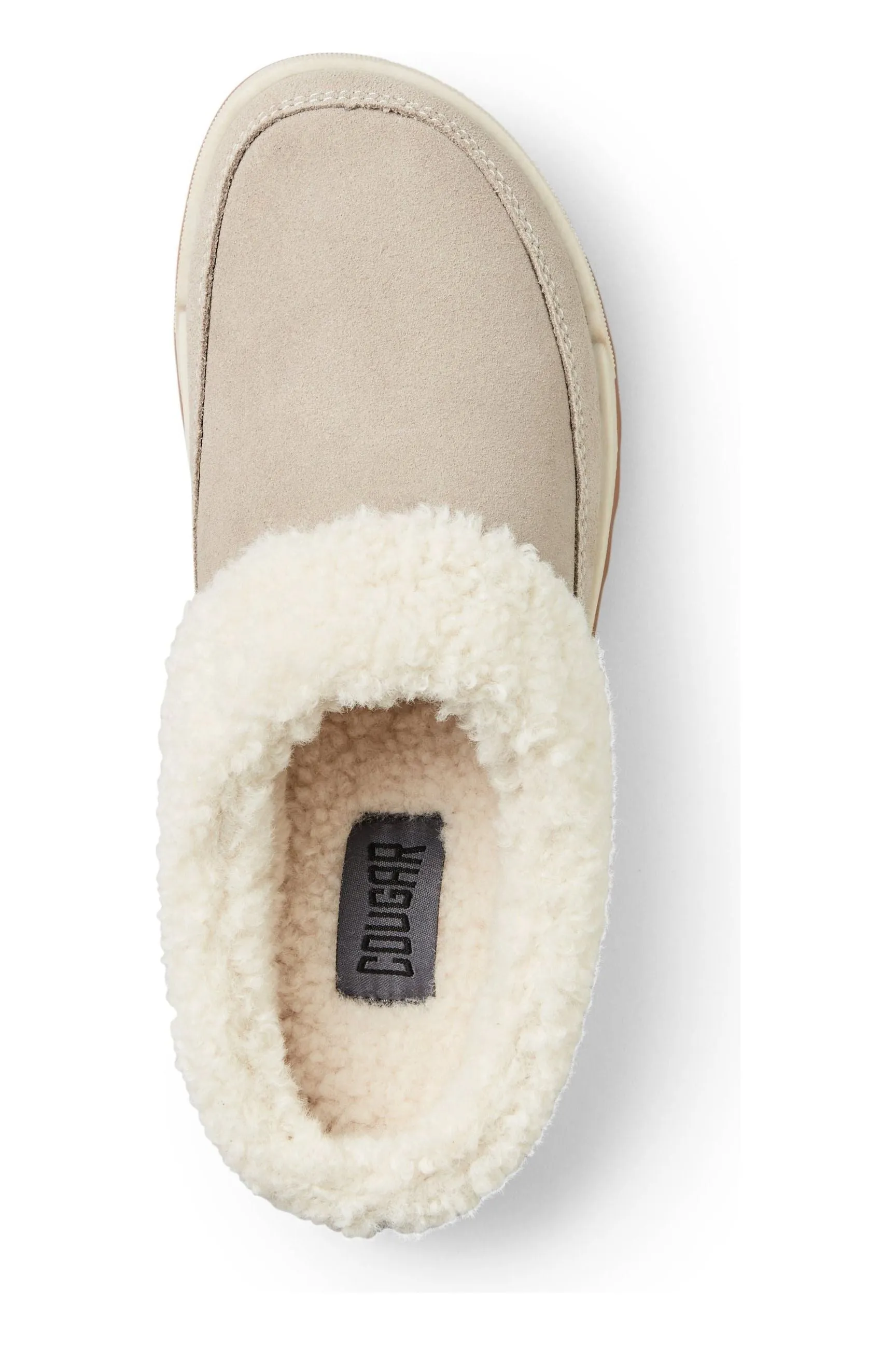 Cougar Indoor/Outdoor Suede Mule Slipper - Style Liliana