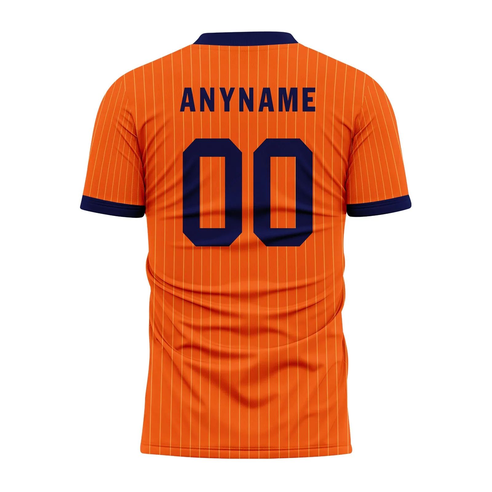 Custom Netherlands Orange Blue Soccer Sets Jersey Personalized SCJ101-D06142