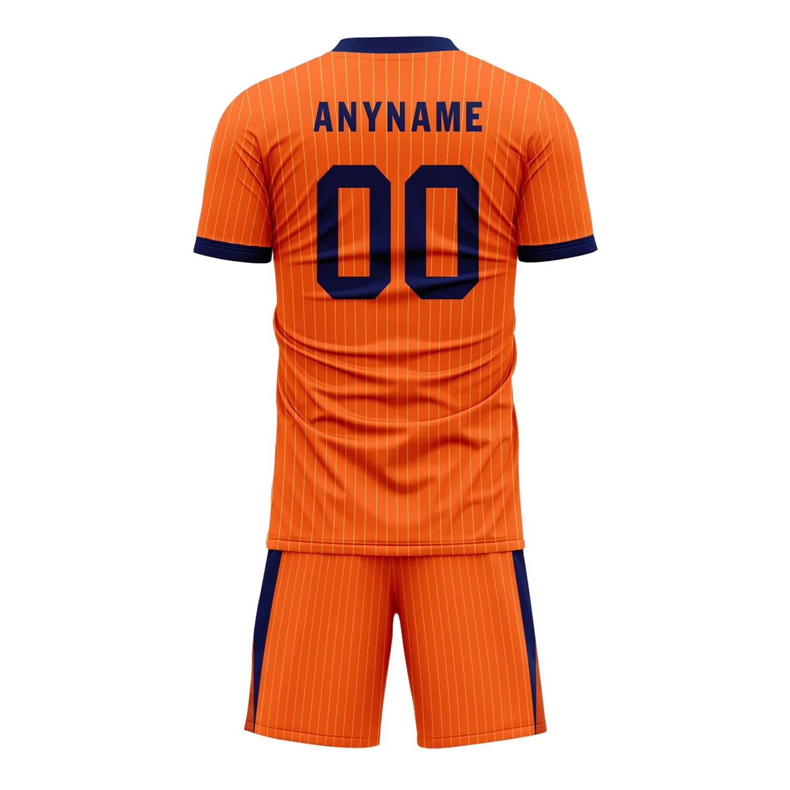 Custom Netherlands Orange Blue Soccer Sets Jersey Personalized SCJ101-D06142