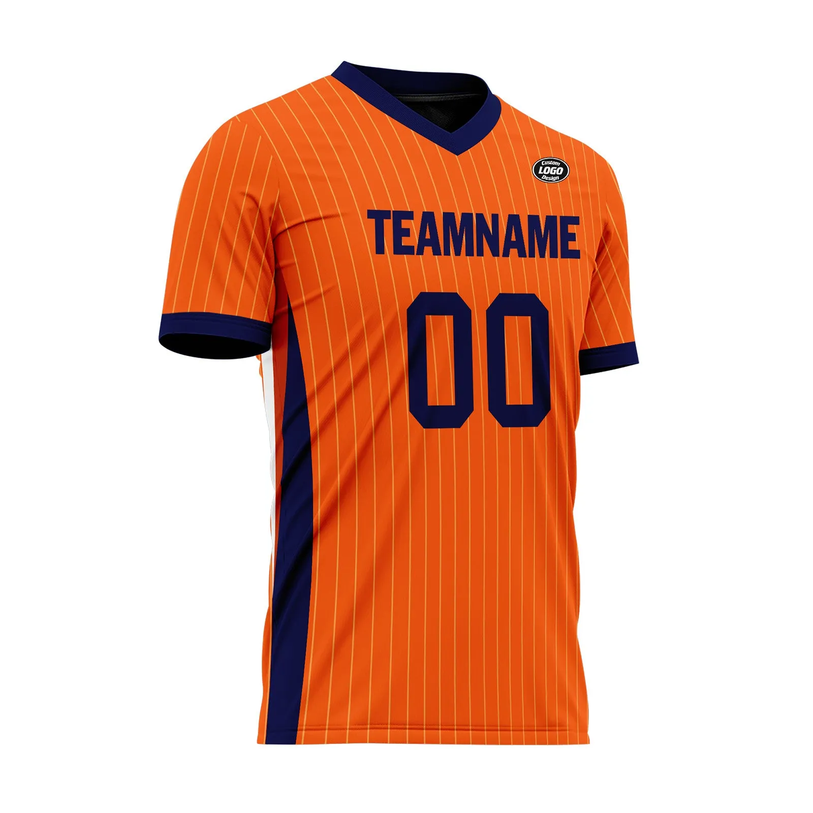 Custom Netherlands Orange Blue Soccer Sets Jersey Personalized SCJ101-D06142