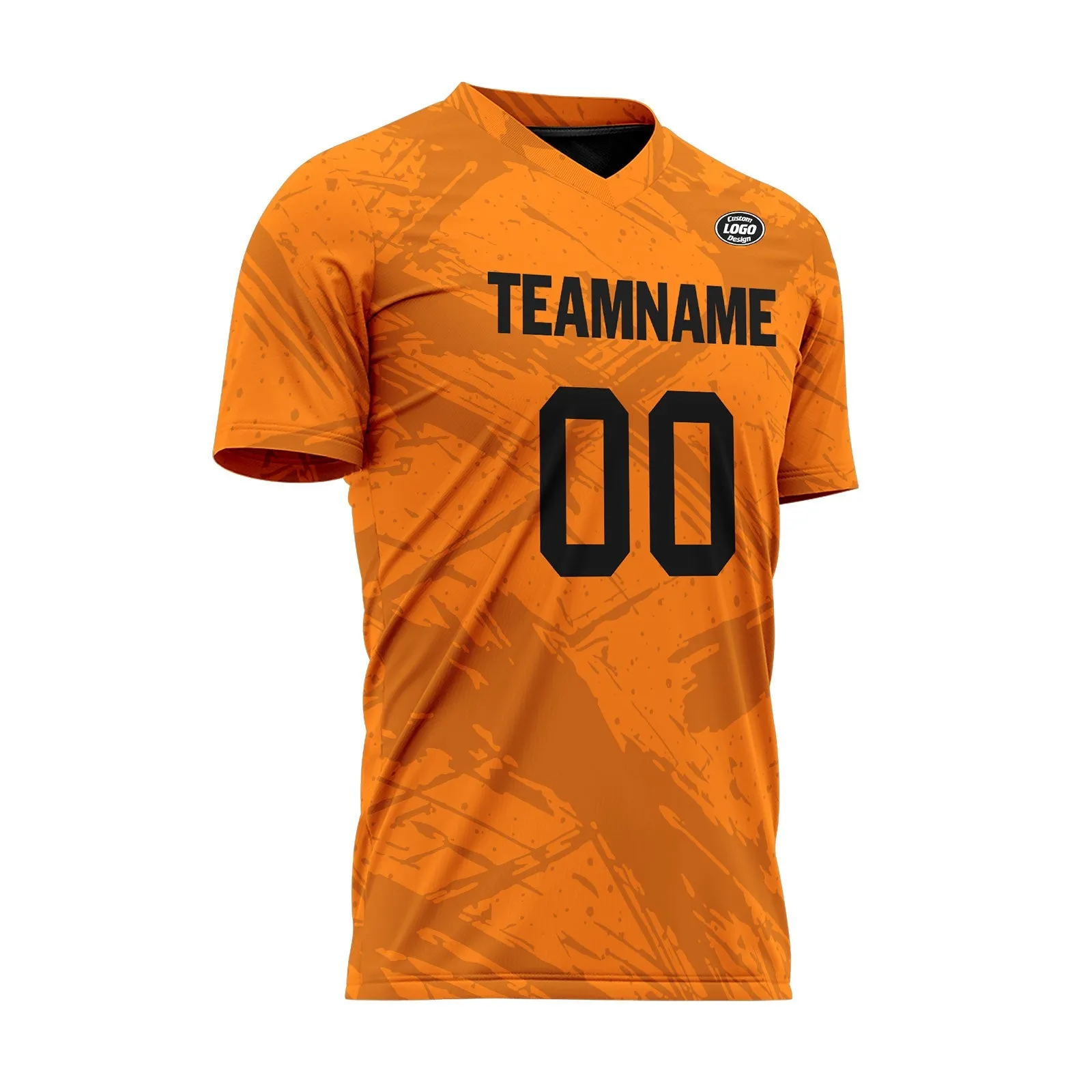 Custom Orange Soccer Sets Jersey Personalized SCJ101-D28013