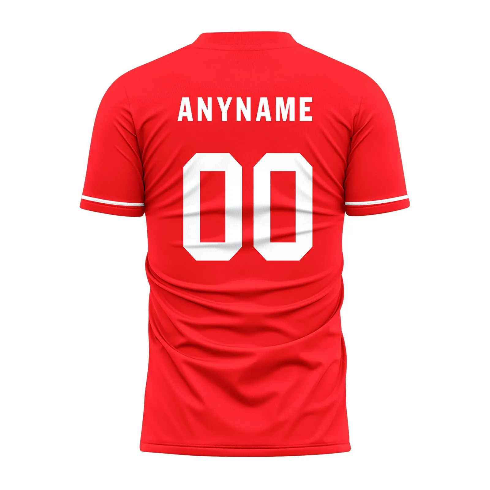 Custom Red Soccer Sets Jersey Personalized SCJ101-D28023