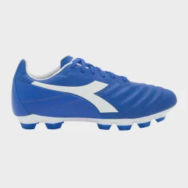 Diadora Brasil Elite 2 FG Boots- Royal- JUNIOR