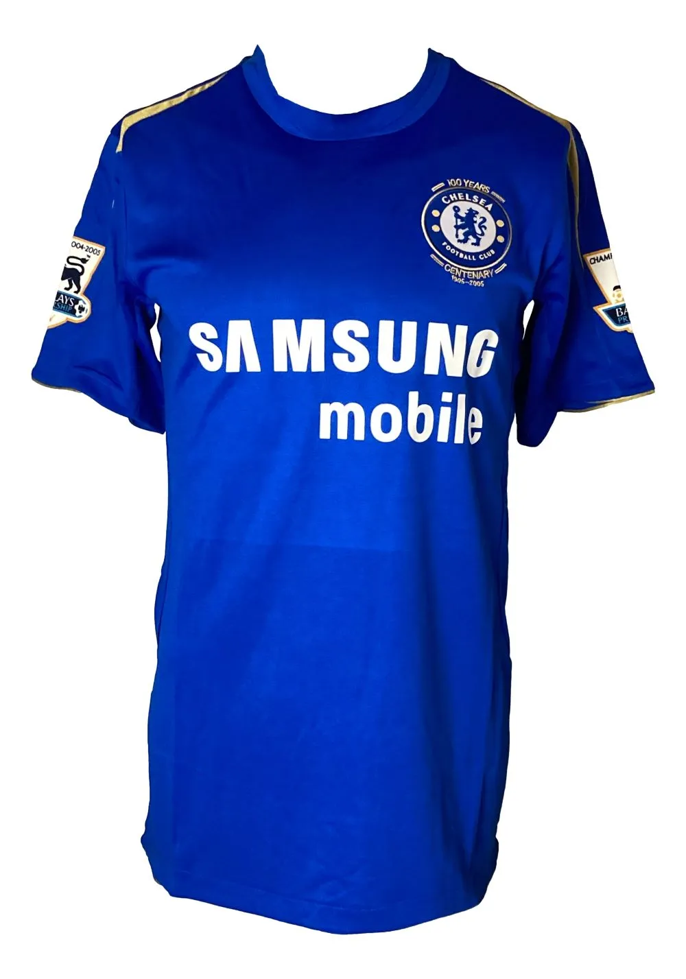 Didier Drogba Signed Chelsea FC Centenary Soccer Jersey BAS