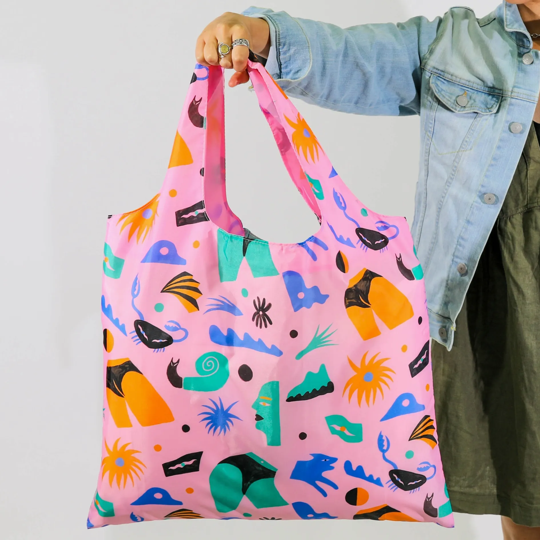 Eco Friendly Reusable Tote - Cheeky Art Sack