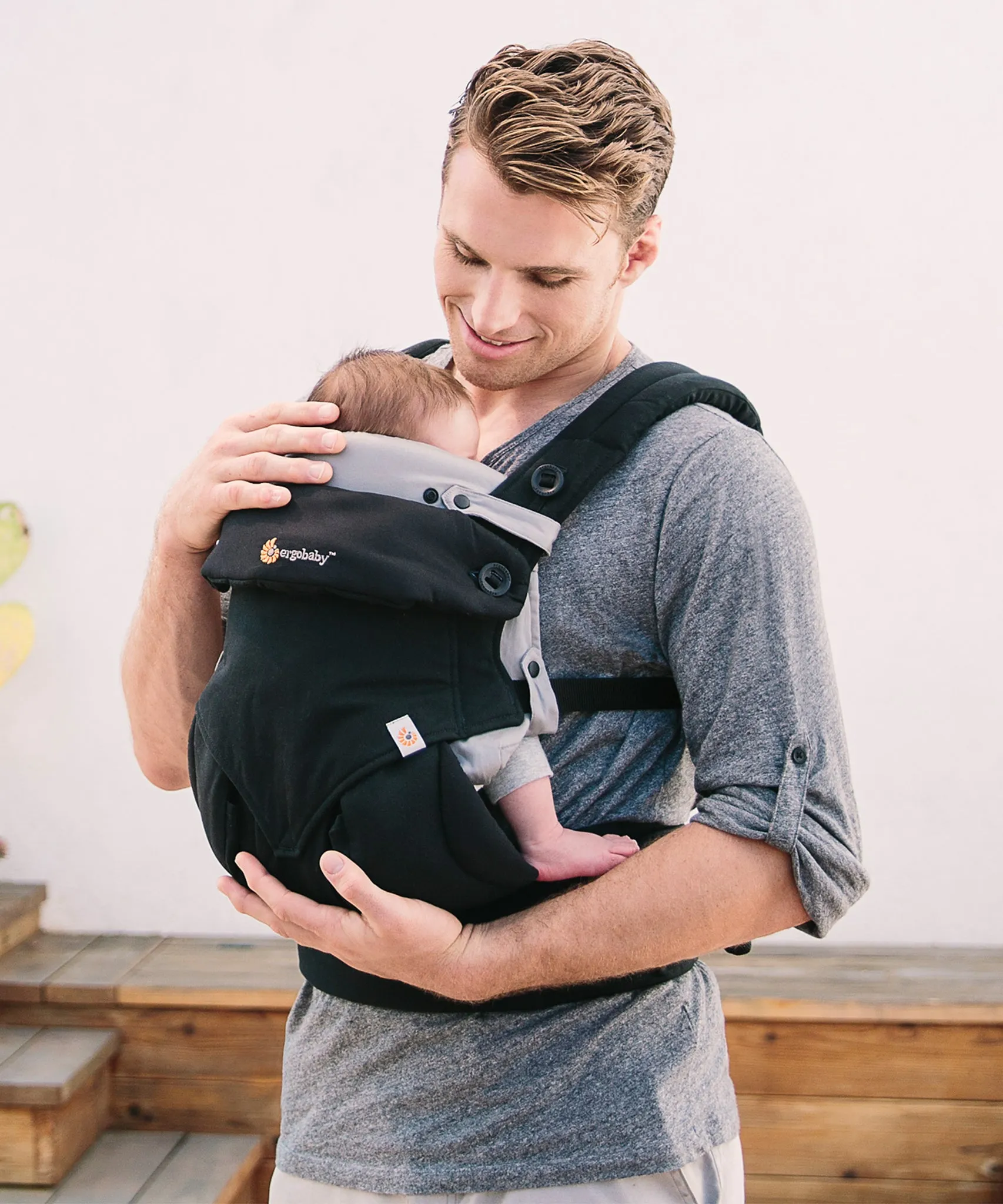 Ergobaby Easy Snug Infant Carrier Insert - Grey