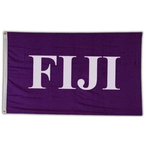 FIJI Greek Letter Banner