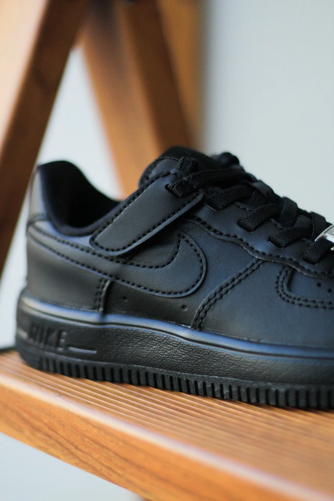 FORCE 1 LOW EASYON (PS) "BLACK"