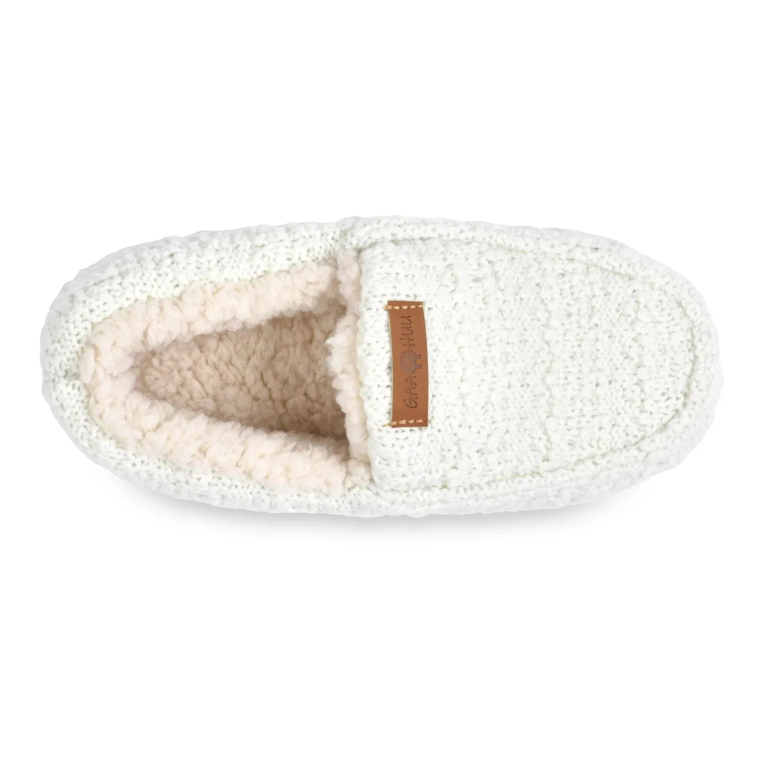 GaaHuu Women's GaaHuu Textured Moccasin Slippers