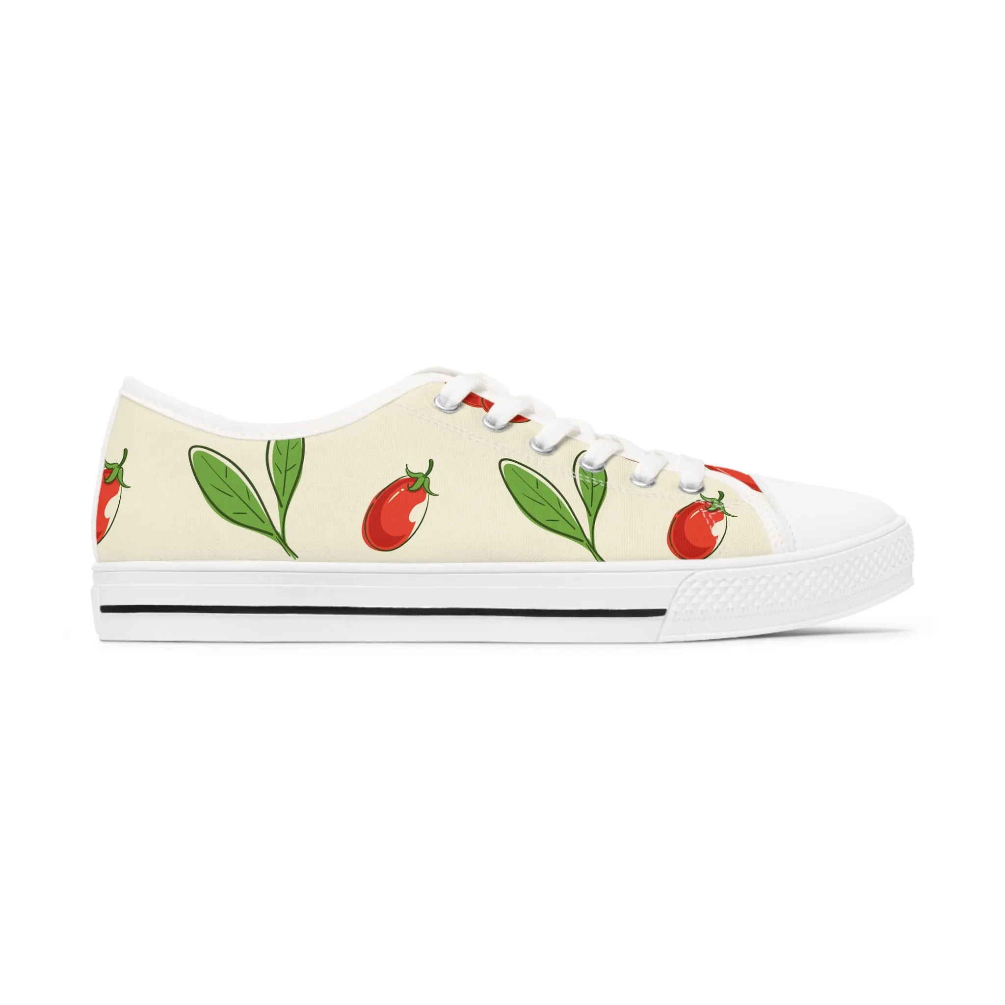 Goji Berry Women's Low Top Sneakers