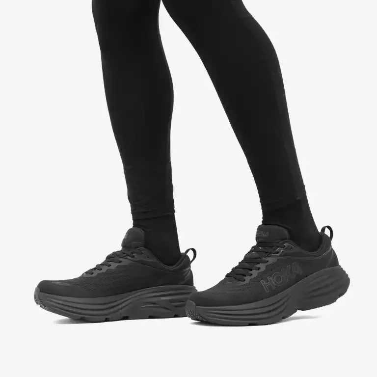 Hoka One One M Bondi 8 sneakers, black