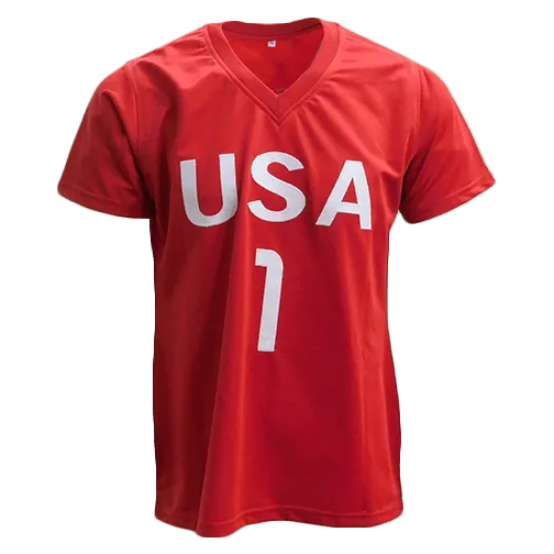 Hope Solo Autographed USA Soccer Jersey Red (JSA)