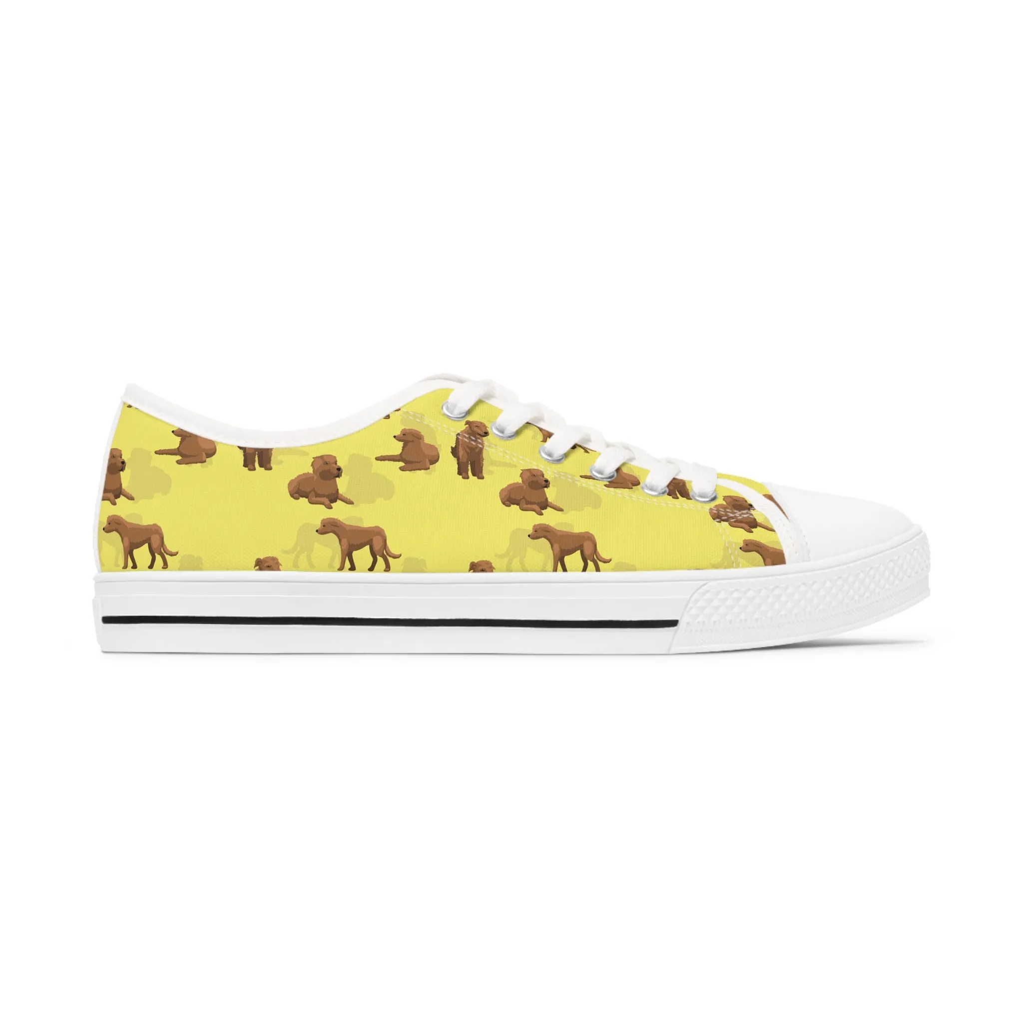 Irish Wolfhound Women's Low Top Sneakers