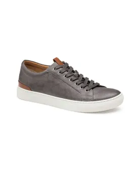 Johnston & Murphy men's banks lace-up shoes, gray