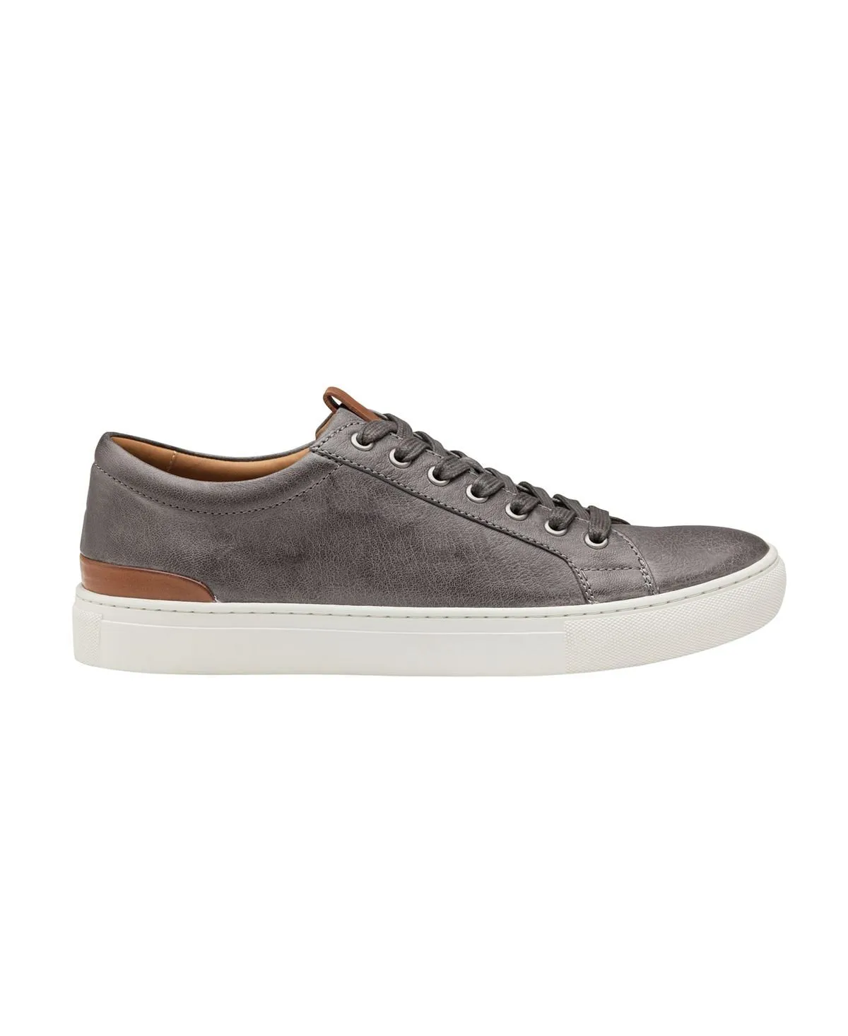 Johnston & Murphy men's banks lace-up shoes, gray