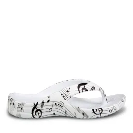 Kids' Flip Flops - Musical Notes