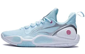 Li Ning New Flashing 9 TD Men's Basketball Shoes, Aqua/Silver