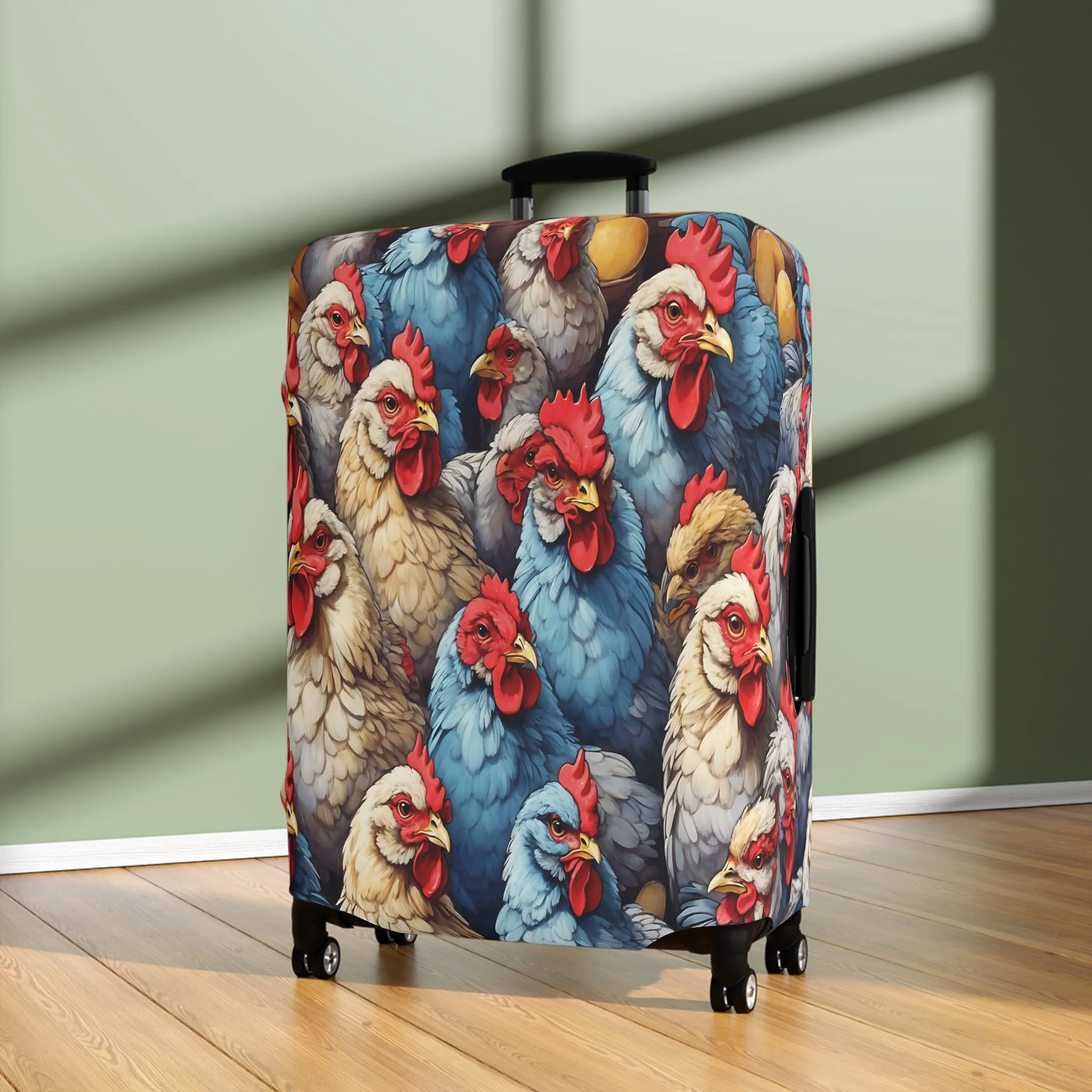 Luggage Cover, Chicken/Rooster, awd-441