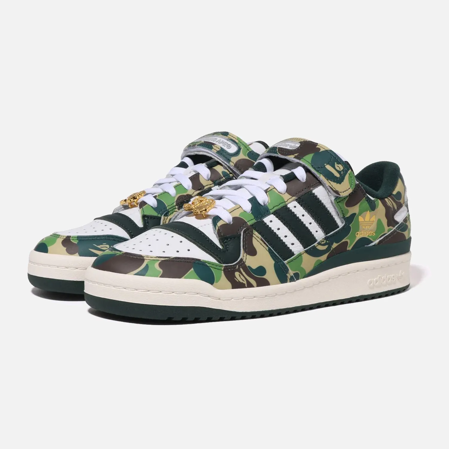 Men's Adidas Forum 84 Low Bape Green