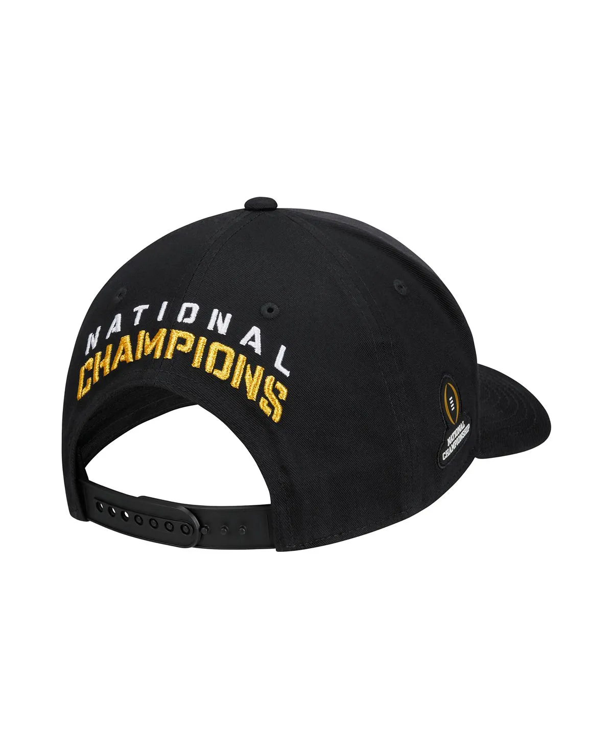 Men's black 2022 National Champions Georgia Bulldogs Football Playoffs Locker Room Charcoal Baseball Cap CL99 Nike