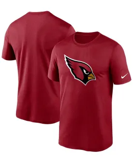 Men's cardinal arizona cardinals logo essential legend performance Nike T-shirt