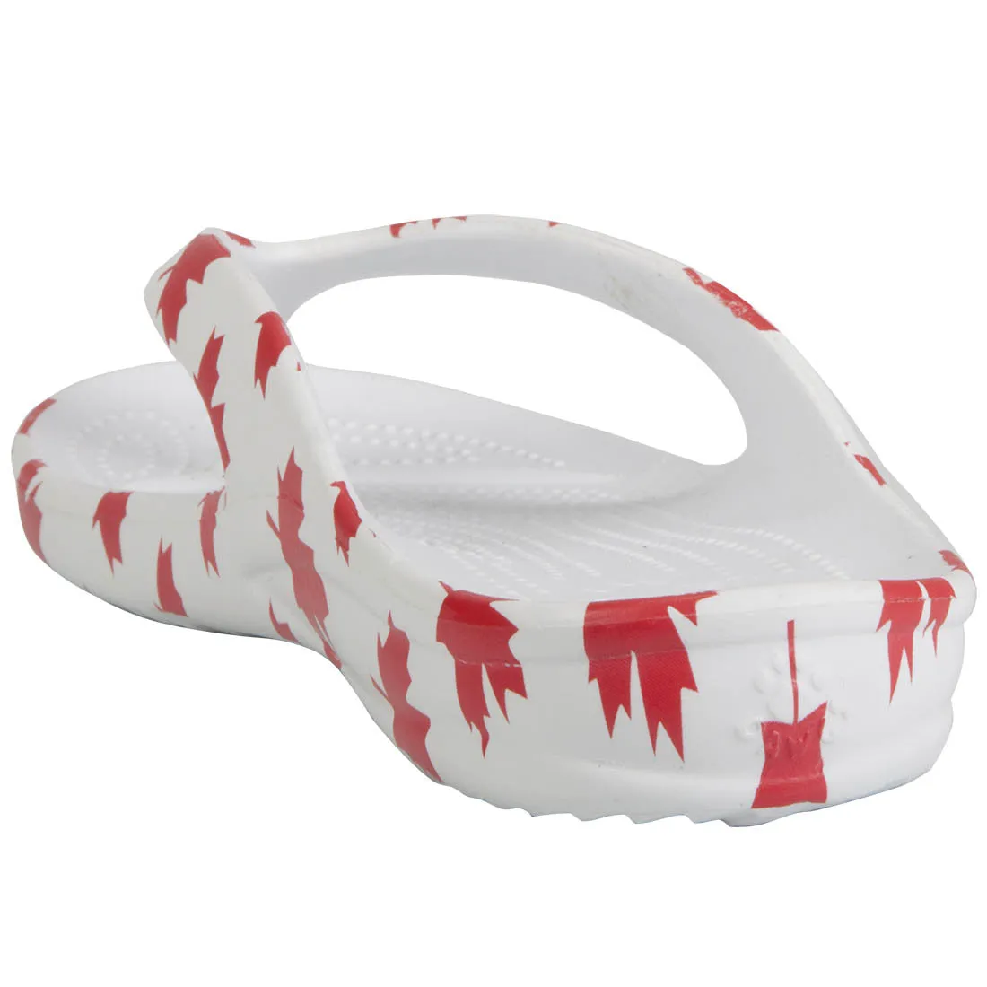 Men's Flip Flops - Canada (White/Red)