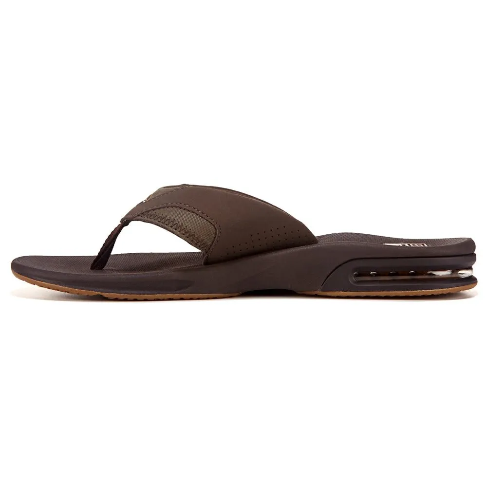 Men's sandals Fanning flip-flops Reef, brown