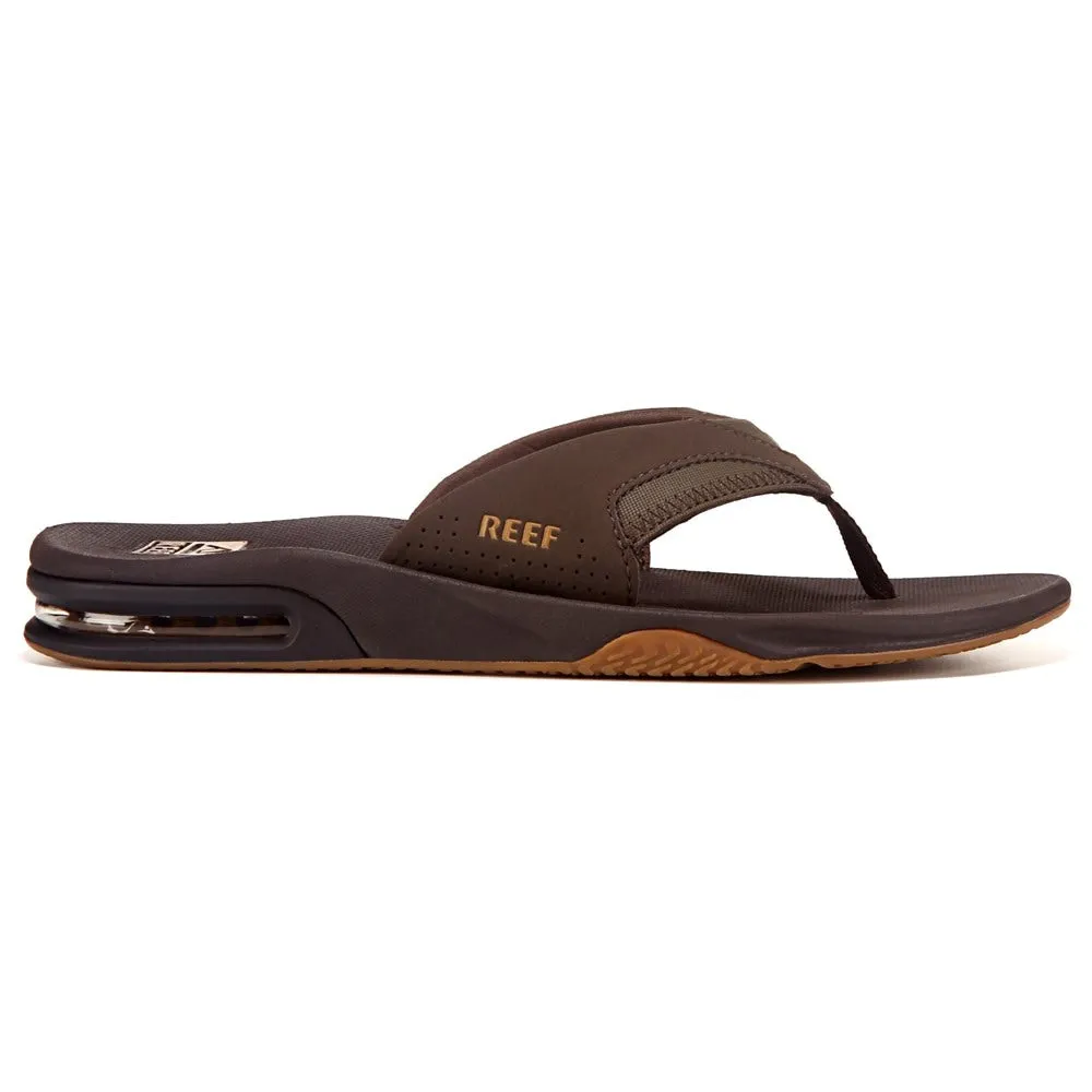 Men's sandals Fanning flip-flops Reef, brown