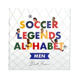 Mens Soccer Legends Alphabet Book