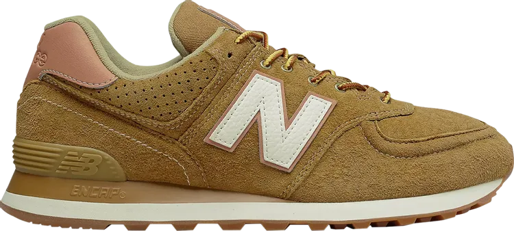 New Balance 574 'Marbled Street' sneakers, brown