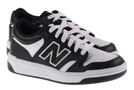 New Balance Trainers Kids 480 Low Black and White