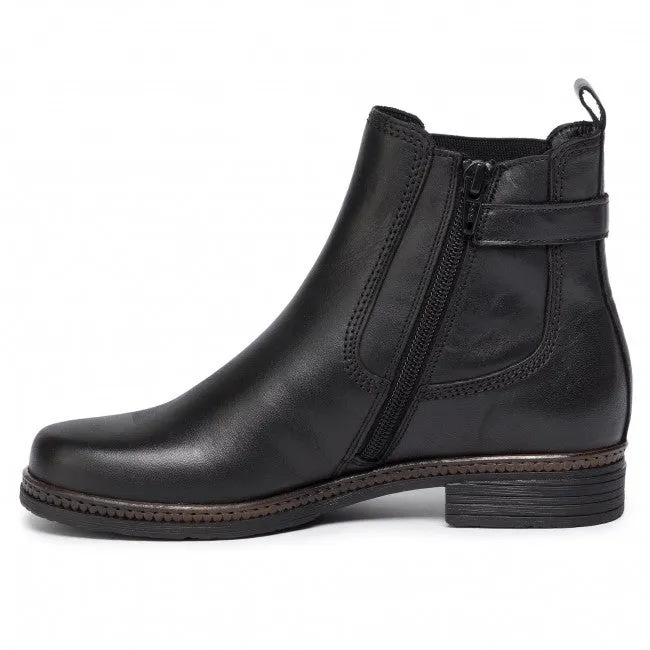 Nolene Black Ankle Boots