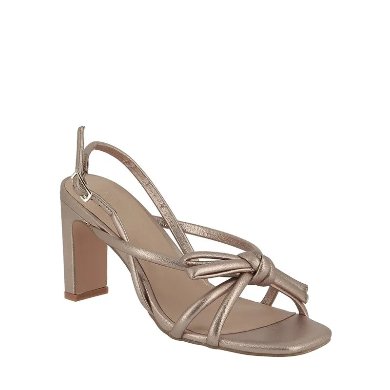 Nude Ember Gold Sandal