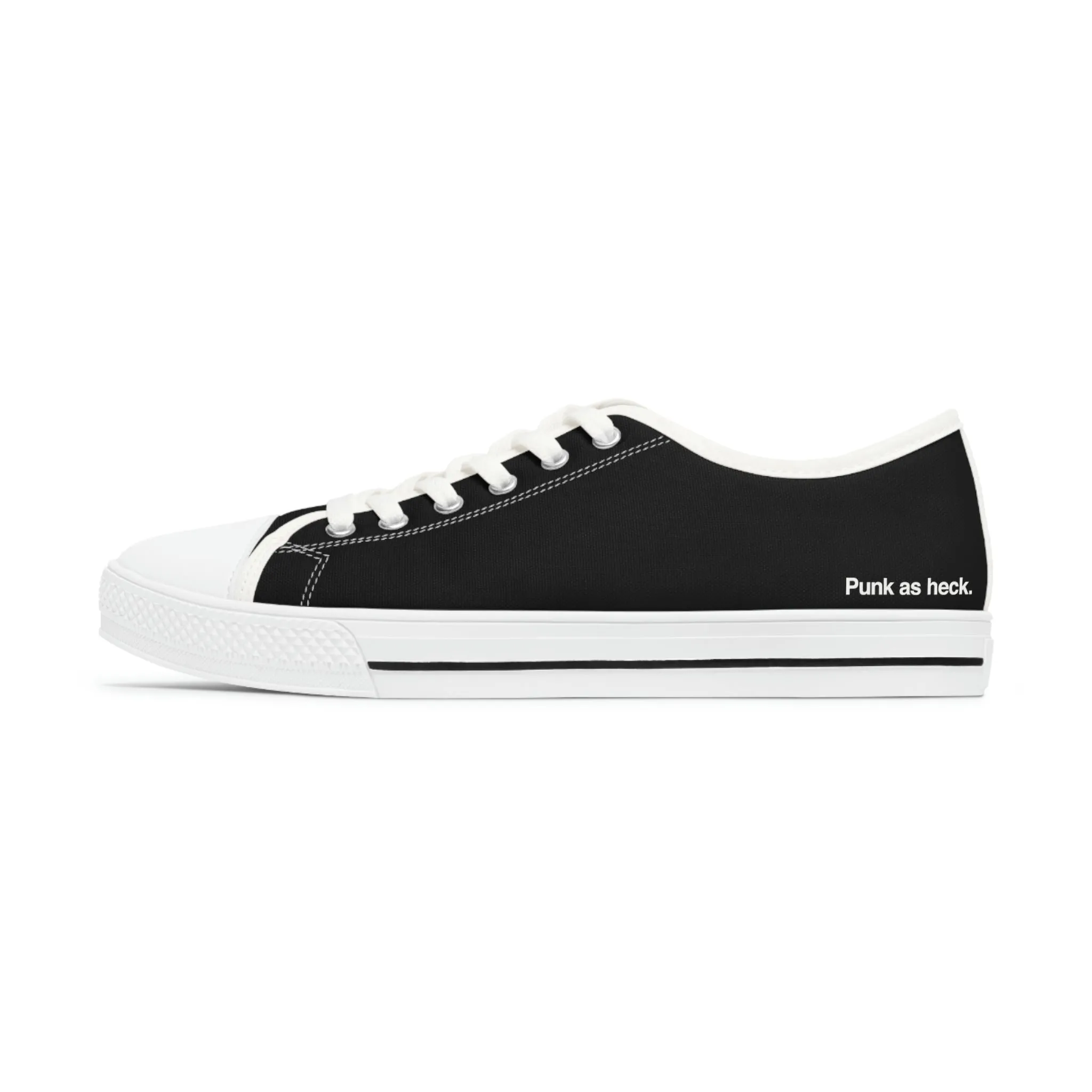 PUNK AS HECK - Ladies' Low Top Sneakers