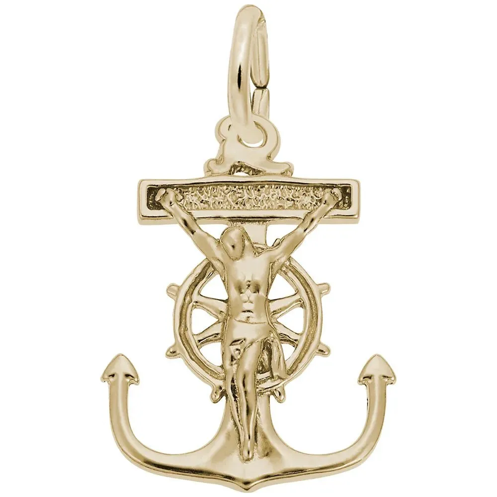 Rembrandt Charms - Mariners Cross Charm - 8163